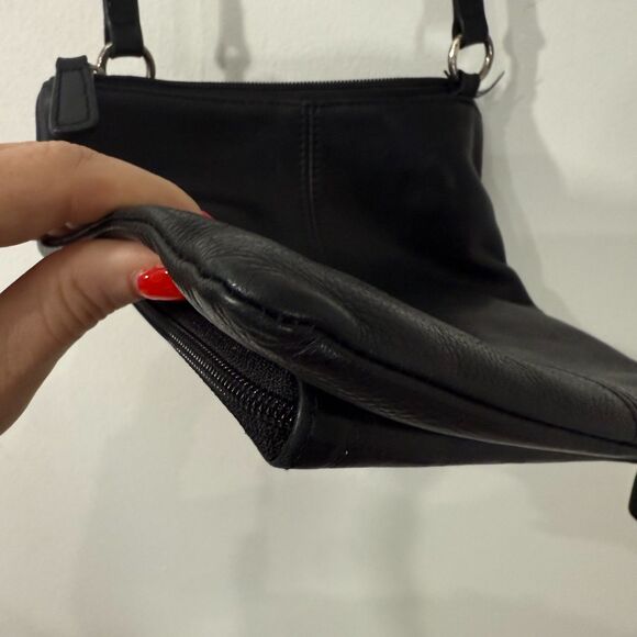 Vintage Y2K 90's Fossil Crossbody Bag - Black - Picture 7 of 9